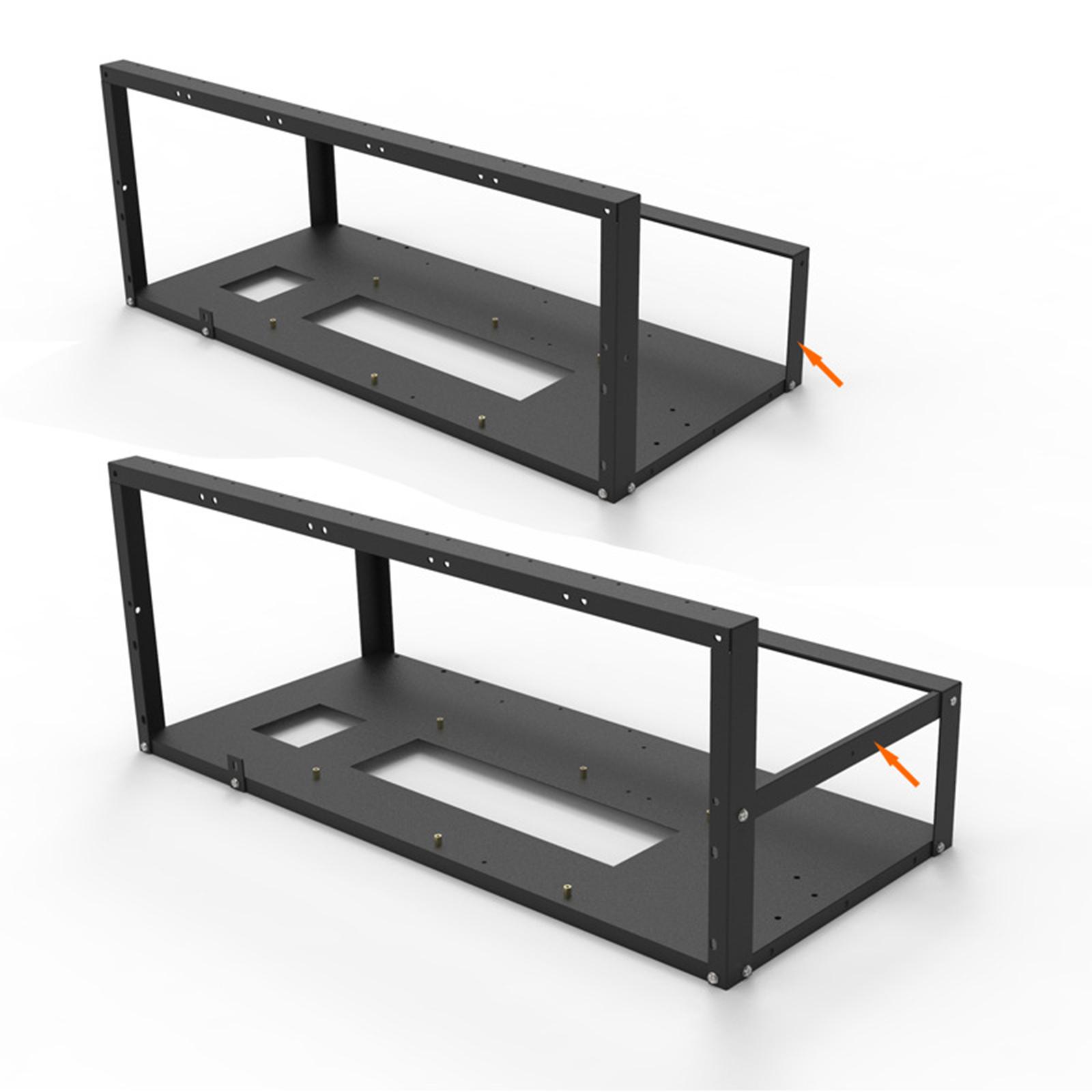Soporte de Tarjeta Gráfica de  - Gpu Mining Rig Frame 8 Gpu reseña y precio