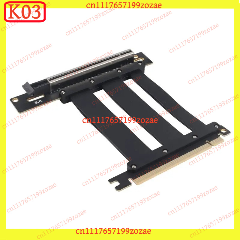 Cable de extensión K03 PCIe 5. - Pcie 5.0 Gpu Riser Cable reseña y precio