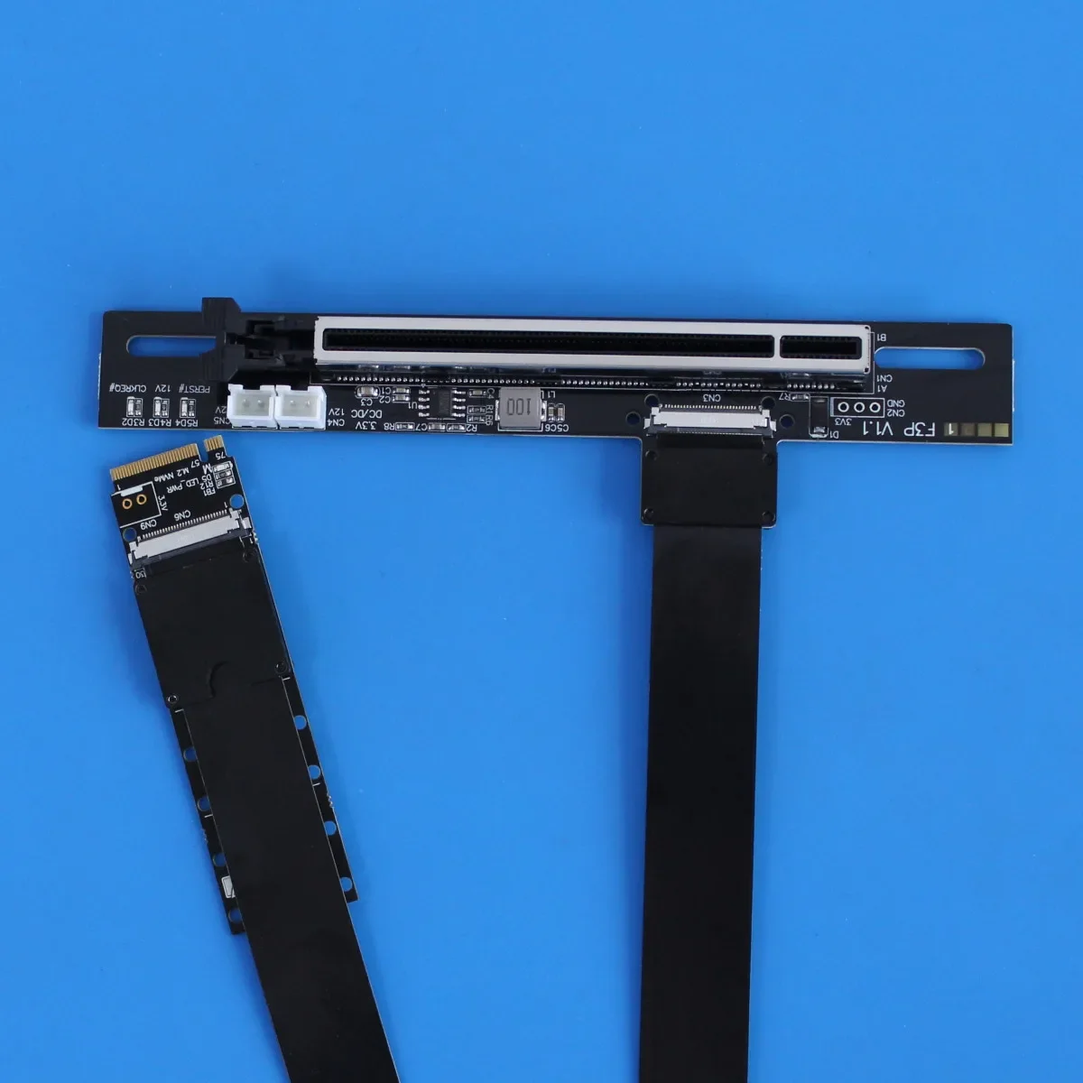 PCIe 5,0 X16 a M.2 NVMe Key M  - Pcie 5.0 Gpu Riser Cable reseña y precio
